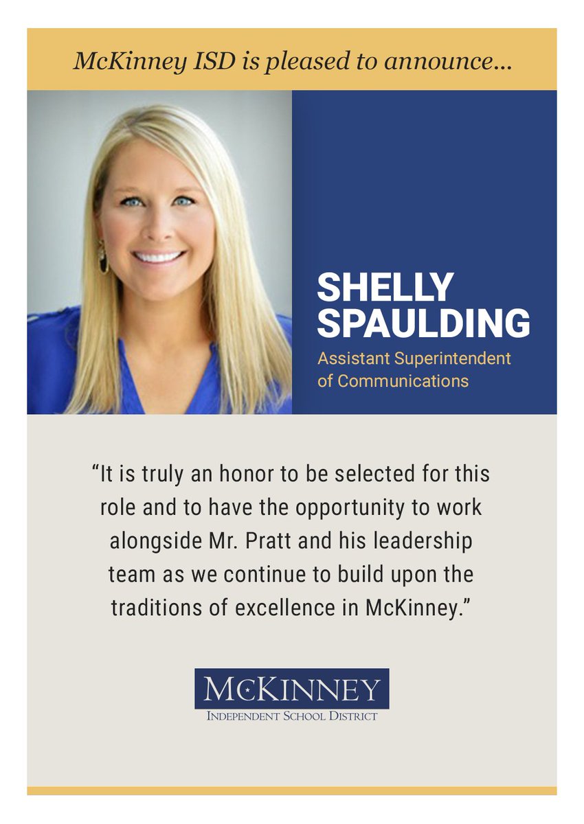 McKinney ISD tweet media