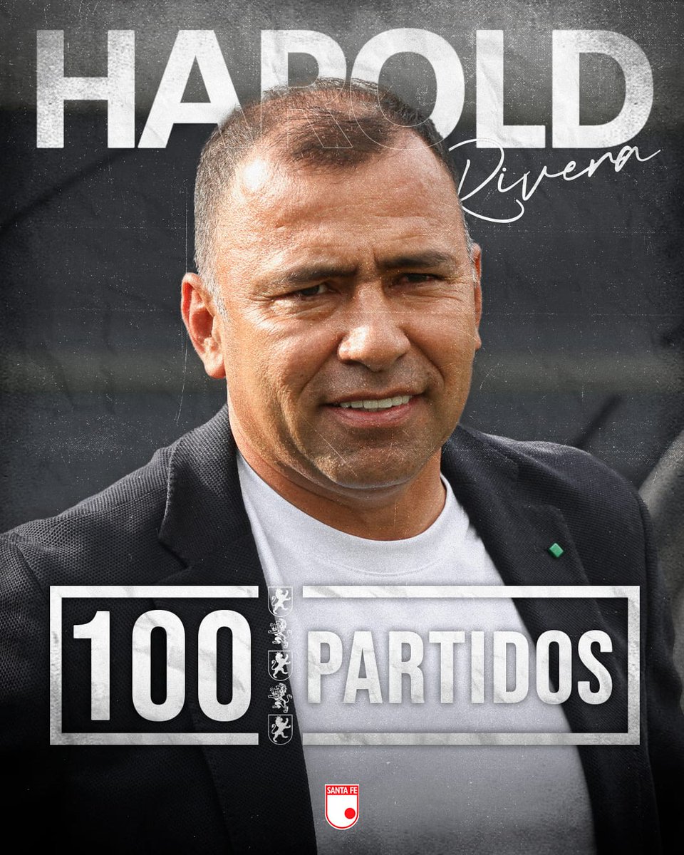 ¡💯 𝗽𝗮𝗿𝘁𝗶𝗱𝗼𝘀! 

Con la victoria ante Gimnasia, nuestro Director Técnico Harold Rivera completó 𝟭𝟬𝟬 juegos con el León 🦁.