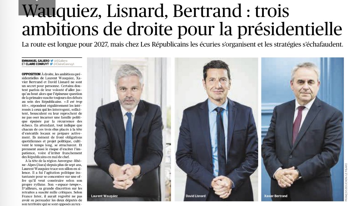 Des idées et des valeurs. Pour une nouvelle espérance. Pour la France.
