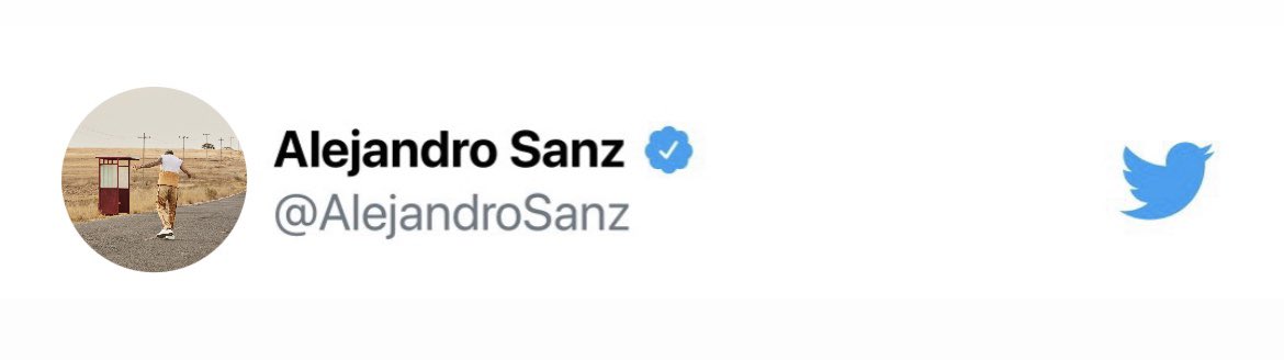 AlejandroSanz's tweet photo. Y voló 🐦

#TwitterBlue https://t.co/Ij91Inq33q