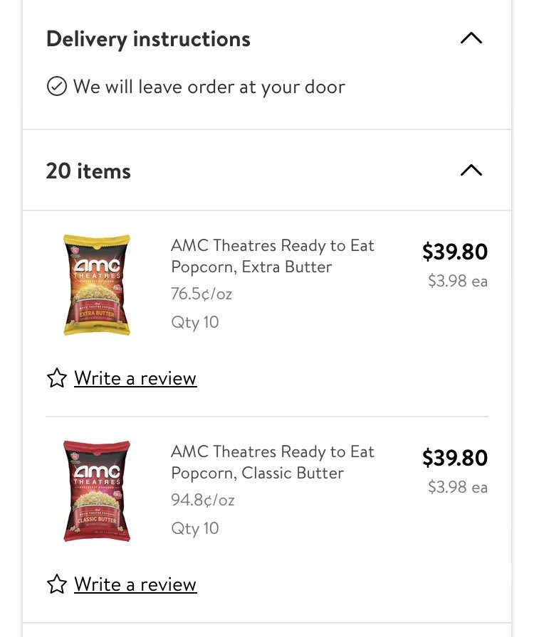 Yesssss!!! Finally!! 20 more bags on their way!!🤤 #AMC #APE #AMCpopcorn