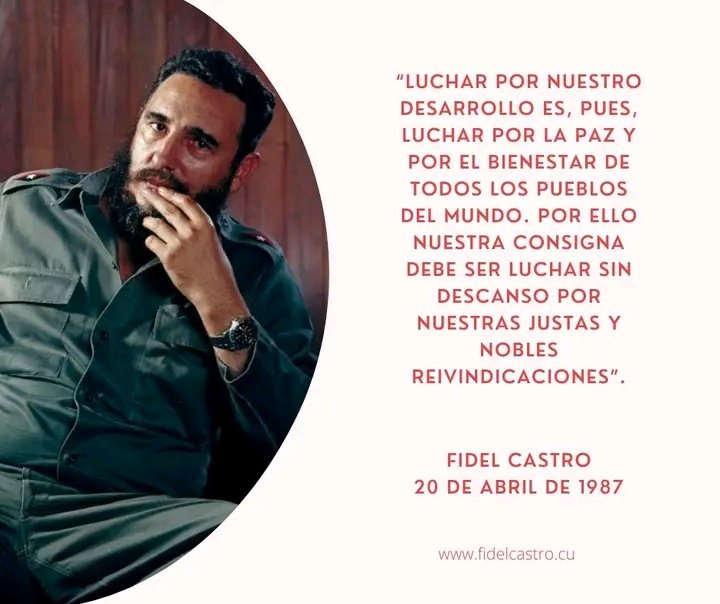 DeivyPrezMartn1's tweet photo. 🎙️“Luchar por nuestro desarrollo es, pues, luchar por la paz y por el bienestar de todos los pueblos del mundo. Por ello nuestra consigna debe ser luchar sin descanso por nuestras justas y nobles reivindicaciones”. #SanctiSpíritusEnMarcha @MEspirituana https://t.co/XWeS907Quu