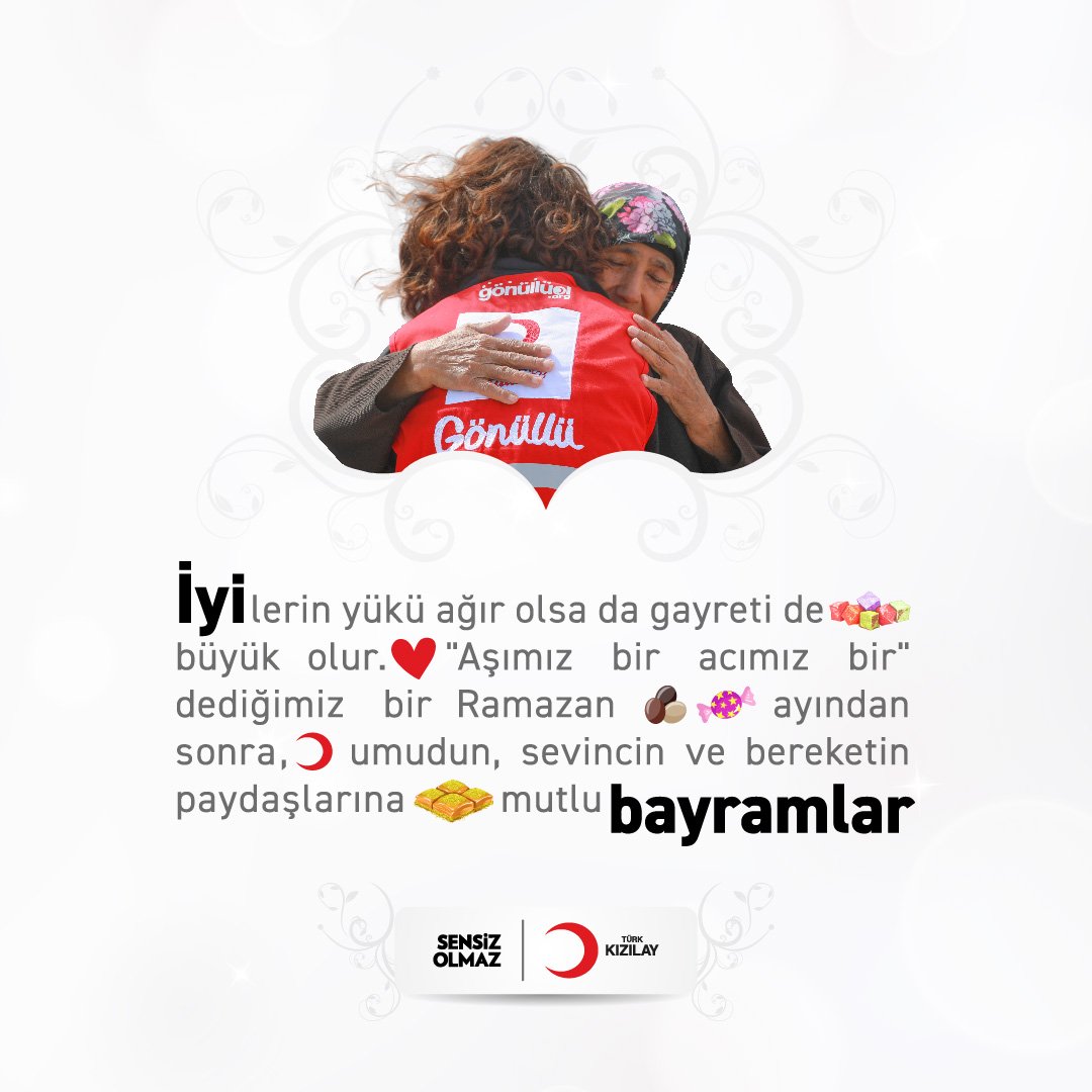 Bu Ramazan acımız aşımız birdi. Depremin yaraları sarılmaya devam ederken biz her Ramazan olduğu gibi bu yıl da bağışlarınızı ihtiyaç sahiplerine ulaştırdık.

Az çok demeden paylaşan tüm kalplerin #RamazanBayramı mübarek olsun. 🌙