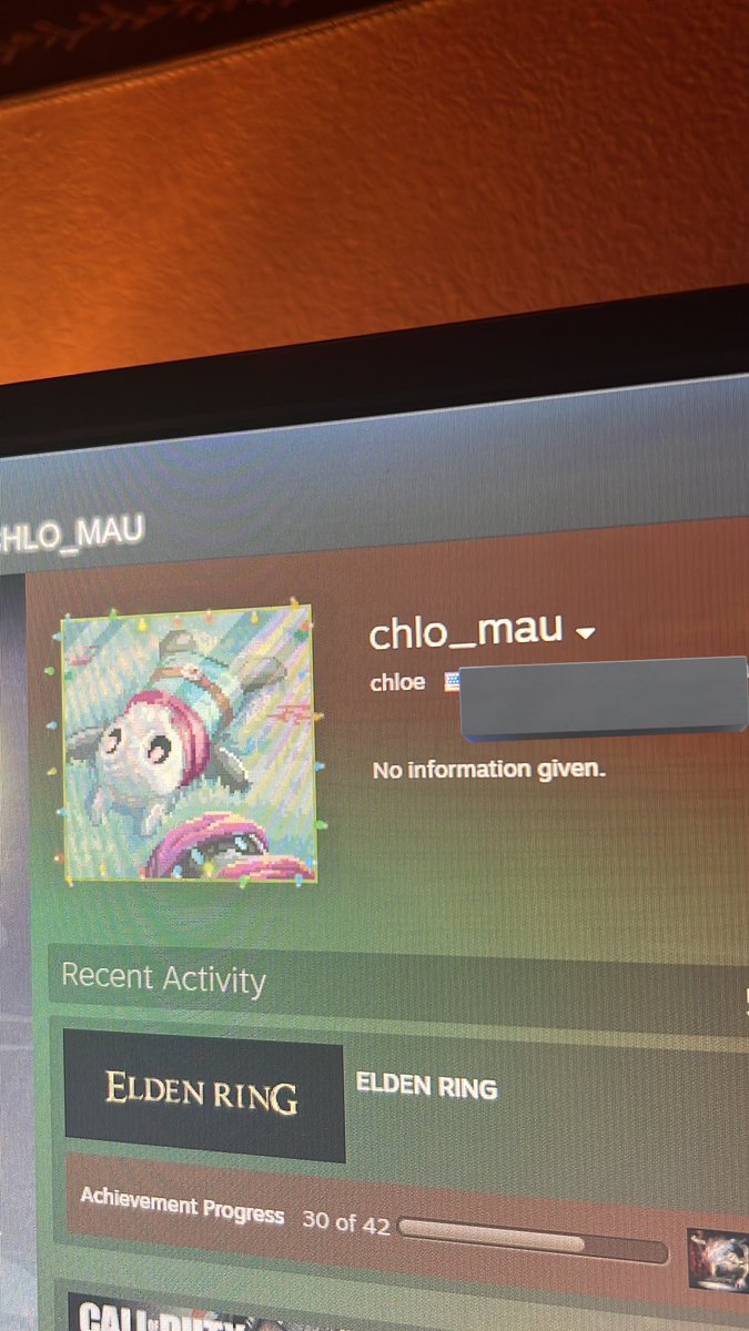 collarfulls's tweet photo. if anybody on here plays elden ring or literally any game ever pls add my steam i need friends 🫶🏻 https://t.co/dLCoaoH310