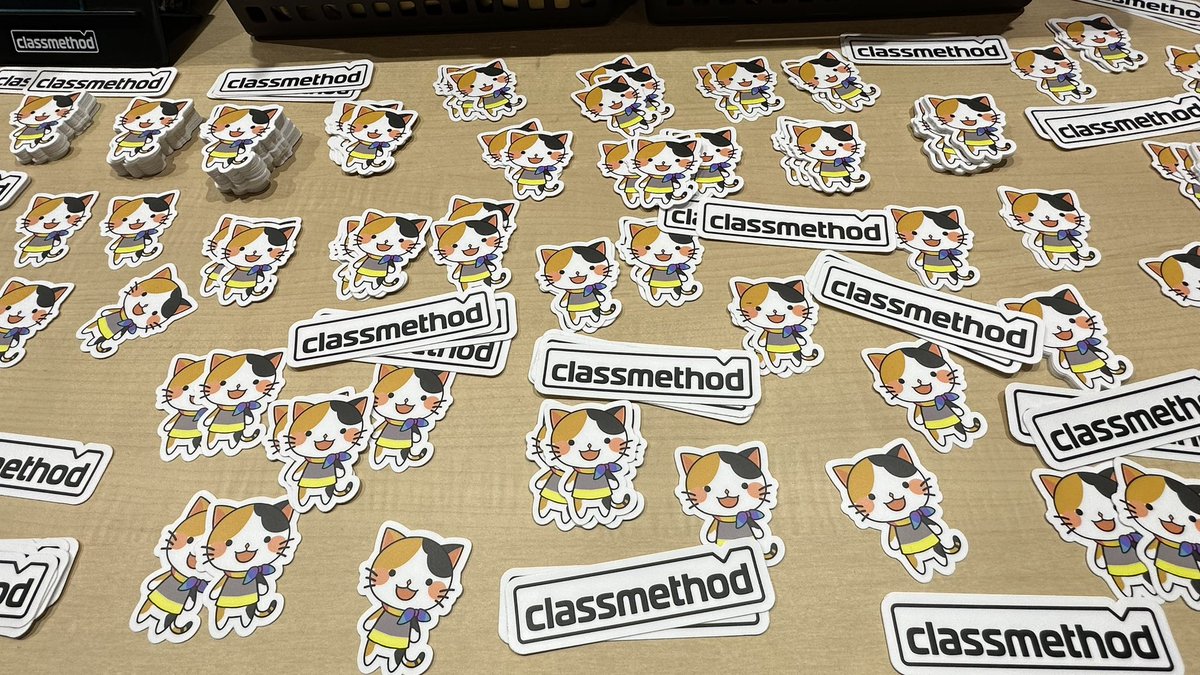 sato_shi's tweet image. 101匹のくらにゃんとクラスメソッド
#classmethod #AWSSummitTokyo