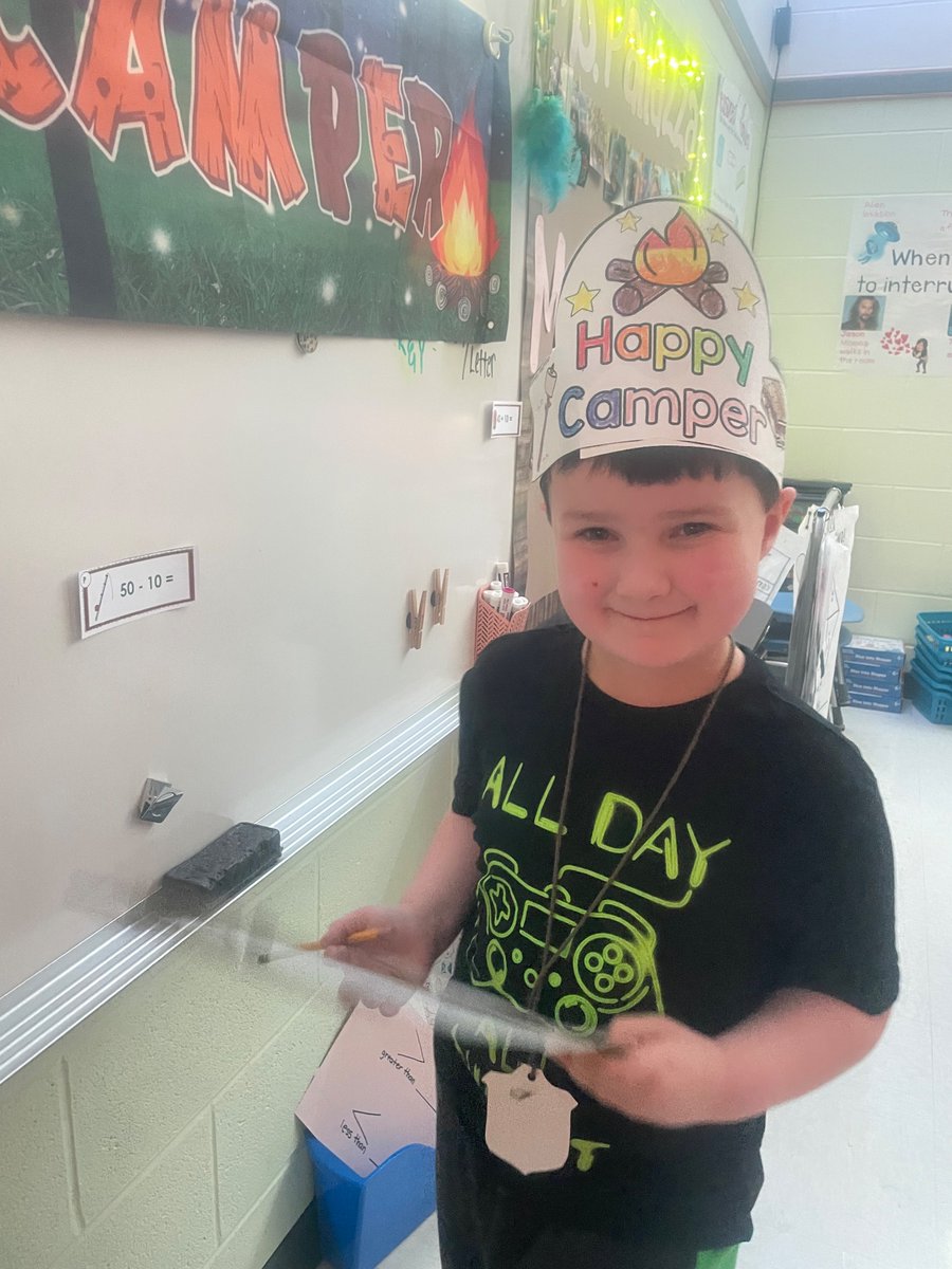 Fishing for words, reading in the tent, campfire stories and finding math problems to solve… these first graders were all Happy Campers!!  Thank you <a href="/MrsBerry_FW/">Mrs. Berry</a> <a href="/HulleyFirst103/">Mrs.Hulley_fw</a> <a href="/HarveyPallazza/">Ms. Harvey</a>!!