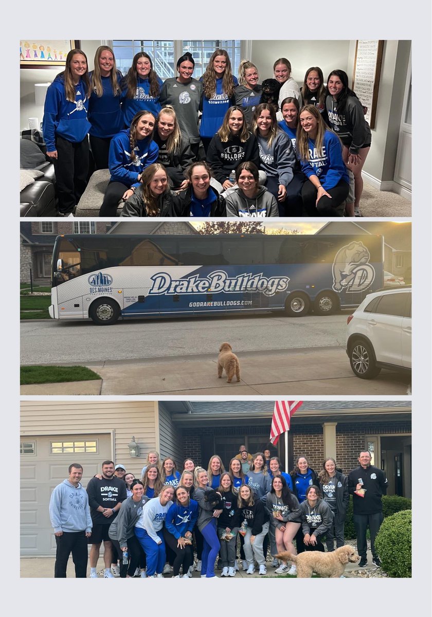 Huge thank you to the Timmons Family for hosting a team dinner on the road!! 🐶💙
