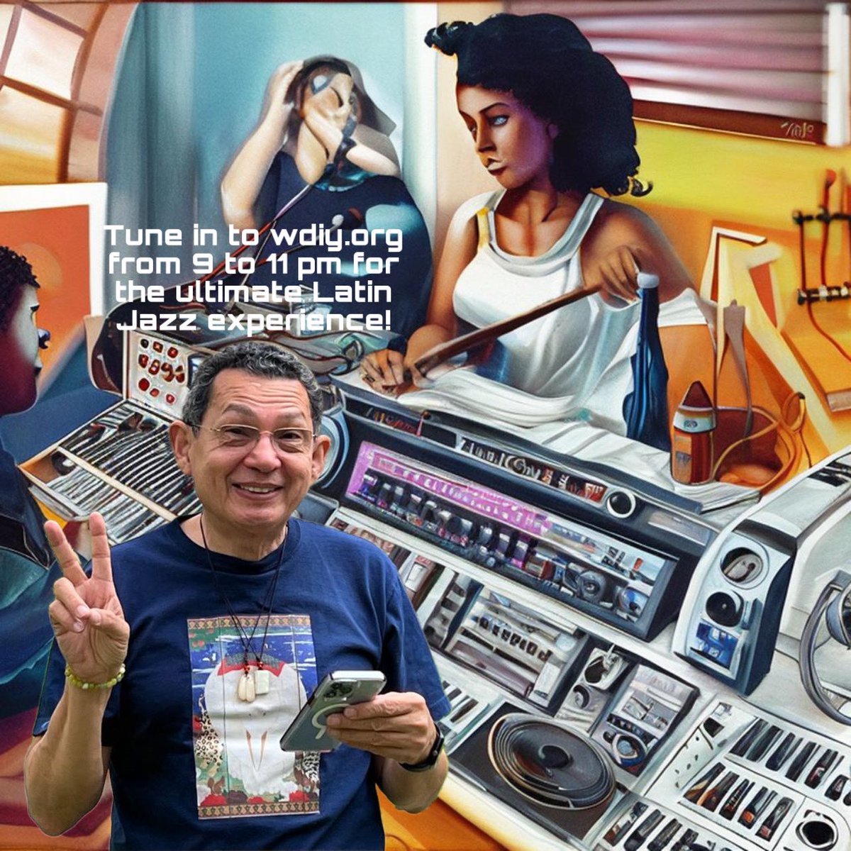 Tune in at wdiy.org 9 to 11 pm tonight