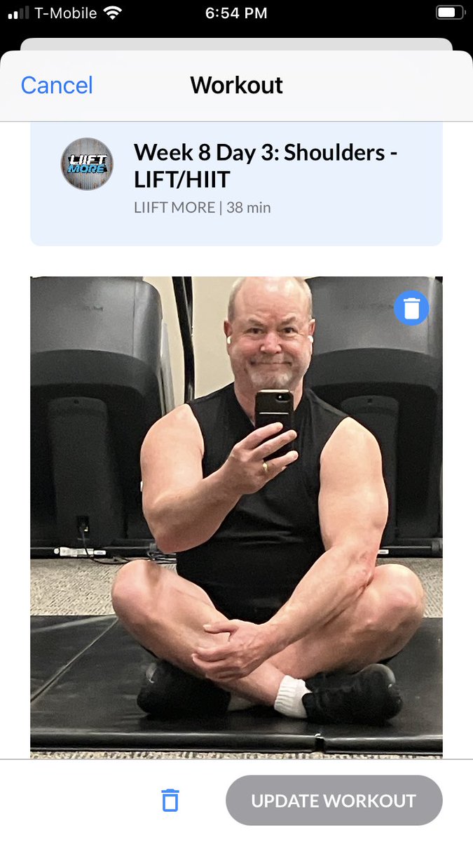 StrengthRoute's tweet photo. #doworkson is Done #weightlifting Shoulders/HIIT/Core #Exercises and 30’ #cycling for #life #t2dlife #T2dfit for quality #t2dm I am #T2d and I am a work in progress with #jesus #love https://t.co/b5Loc4m28e