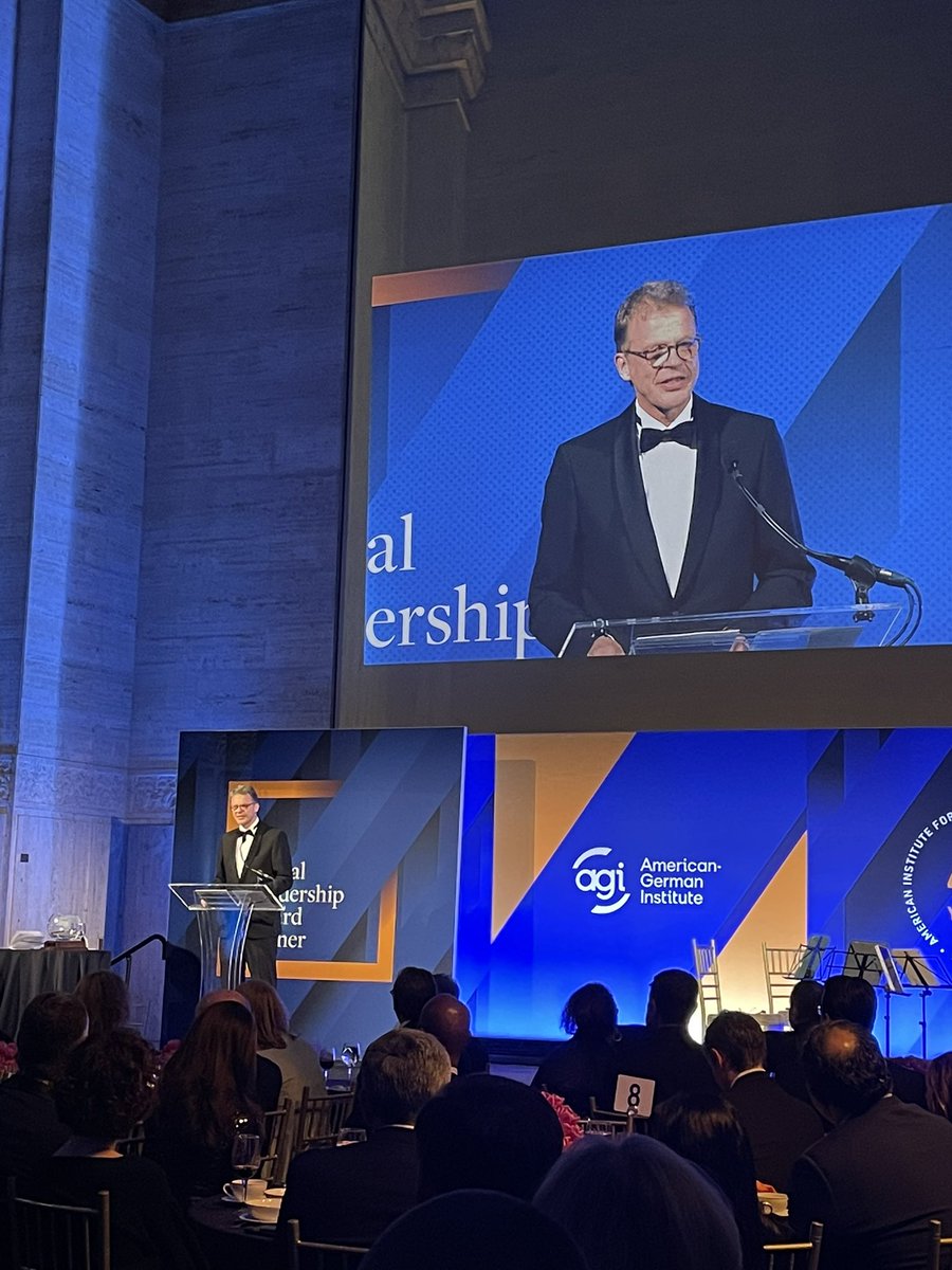 amgerinst's tweet photo. Congratulations to Christian Sewing, 2023 #AICGSGLAD recipient! https://t.co/4fgfuaC21W