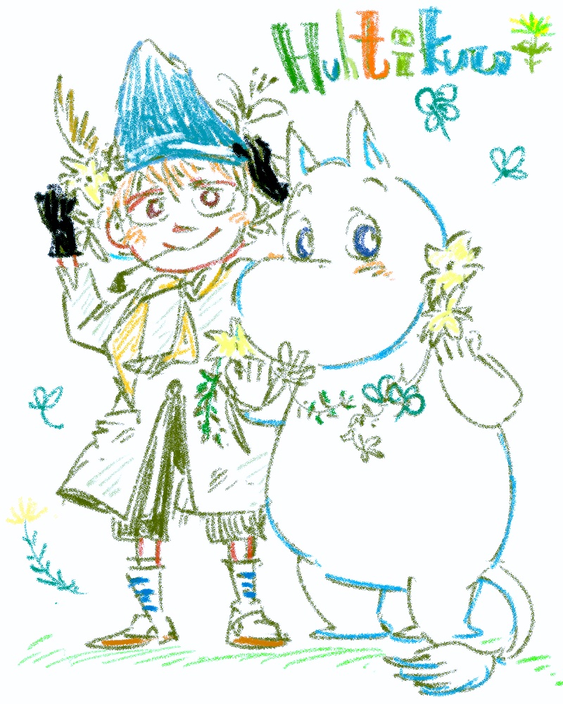 仕事捗らなさすぎてやさぐれて趣味絵に走る日にしている