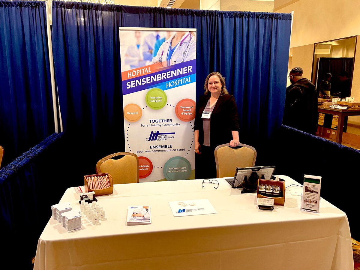 kaprecruitment's tweet photo. Sensenbrenner Hospital (Kapuskasing, Ontario) is in attendance at the Update in Surgery Conference in Toronto. Come by to chat about our locum and full time opportunities. #opportunities #hospital #Surgery #locum
#NorthernOntario #iamCaSPR https://t.co/9NYQeRDE1X