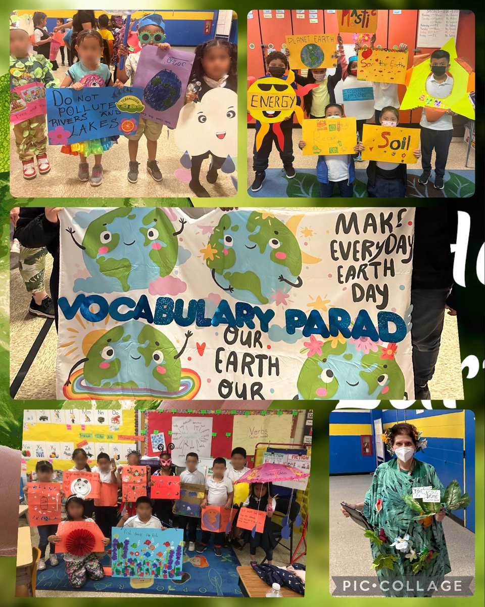 lpmc_eagles's tweet photo. The students learned about the importance of taking care of the Earth 🌎 Then they chose an Earth Day word and created amazing costumes and drawings. ♻️#EarthDay2023 https://t.co/WwlsMSKsGw