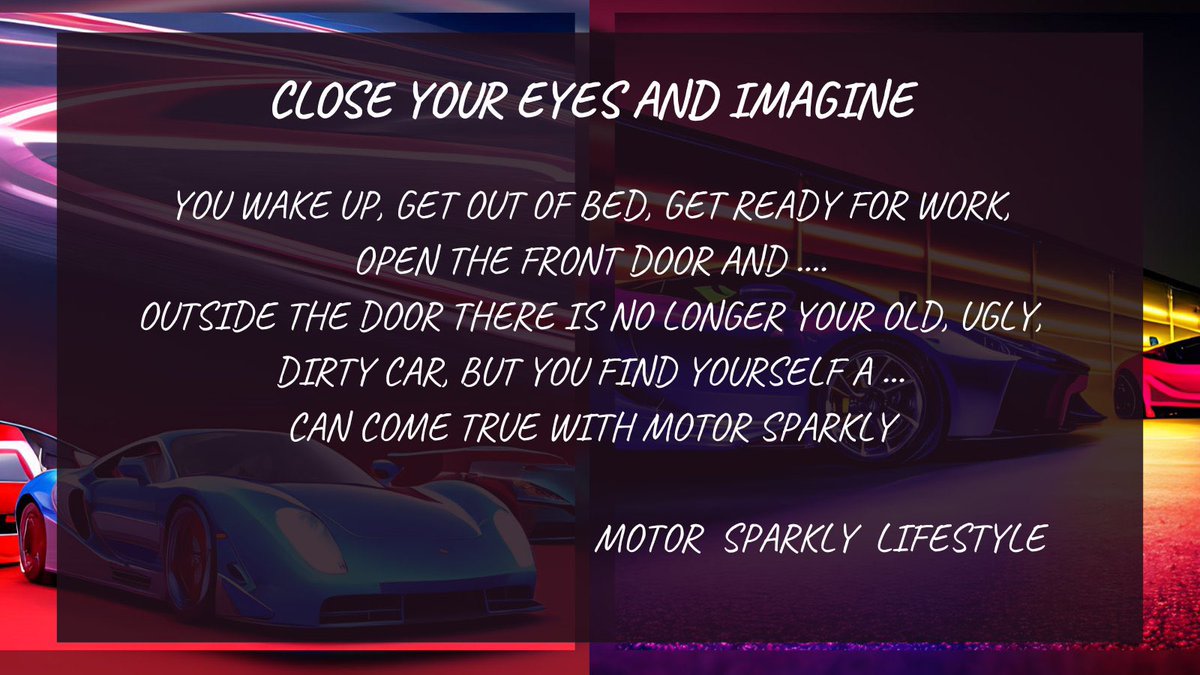 michyexe's tweet photo. 🎁$100 CASH GIVEAWAY 🎁

🏆2 Winner $100

Would you like to be the next to drive the car of your dreams thanks to Motor Sparkly NFT. have sold out WL and Private mint!

To Join 🎫
1️⃣ Follow me & @motorsparkly
2️⃣ RT + Like
3️⃣ Join their discord 
https://t.co/N25f6KVeUQ

48H🕖
#NFT #NFTGiveaway #Token #P2E