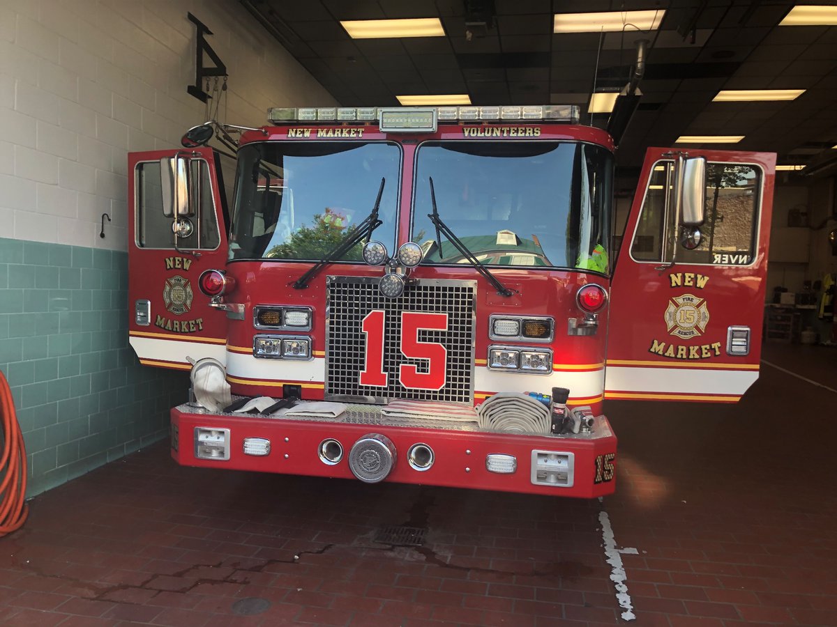 Co 15 standing by while <a href="/ufc3fire/">United Steam Fire Company #3</a> operated a Working Building Fire on South Carroll Street in their First Due 

<a href="/NewMarketVFC/">NewMarketVFC-15</a> <a href="/MarketPio/">New Market District Vol. Fire & Rescue MD, PIO</a> @FCDFRS