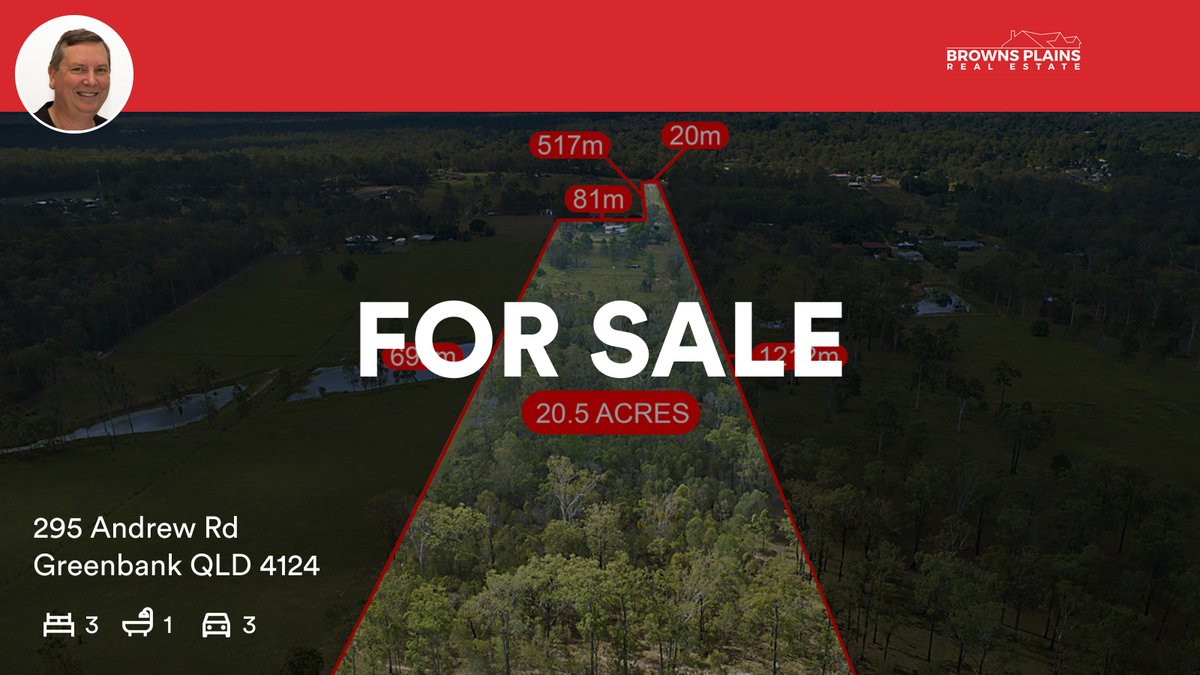 PropertyQLD4118's tweet photo. 🛌 3 🛀 1 🚘 3
📍 295 Andrew Rd, Greenbank, QLD, 4124

My latest listing on RateMyAgent.

https://t.co/uxx3yB15v0

...
#ratemyagent #realestate #Browns_Plains_Real_Estate https://t.co/k67CSgRk5S