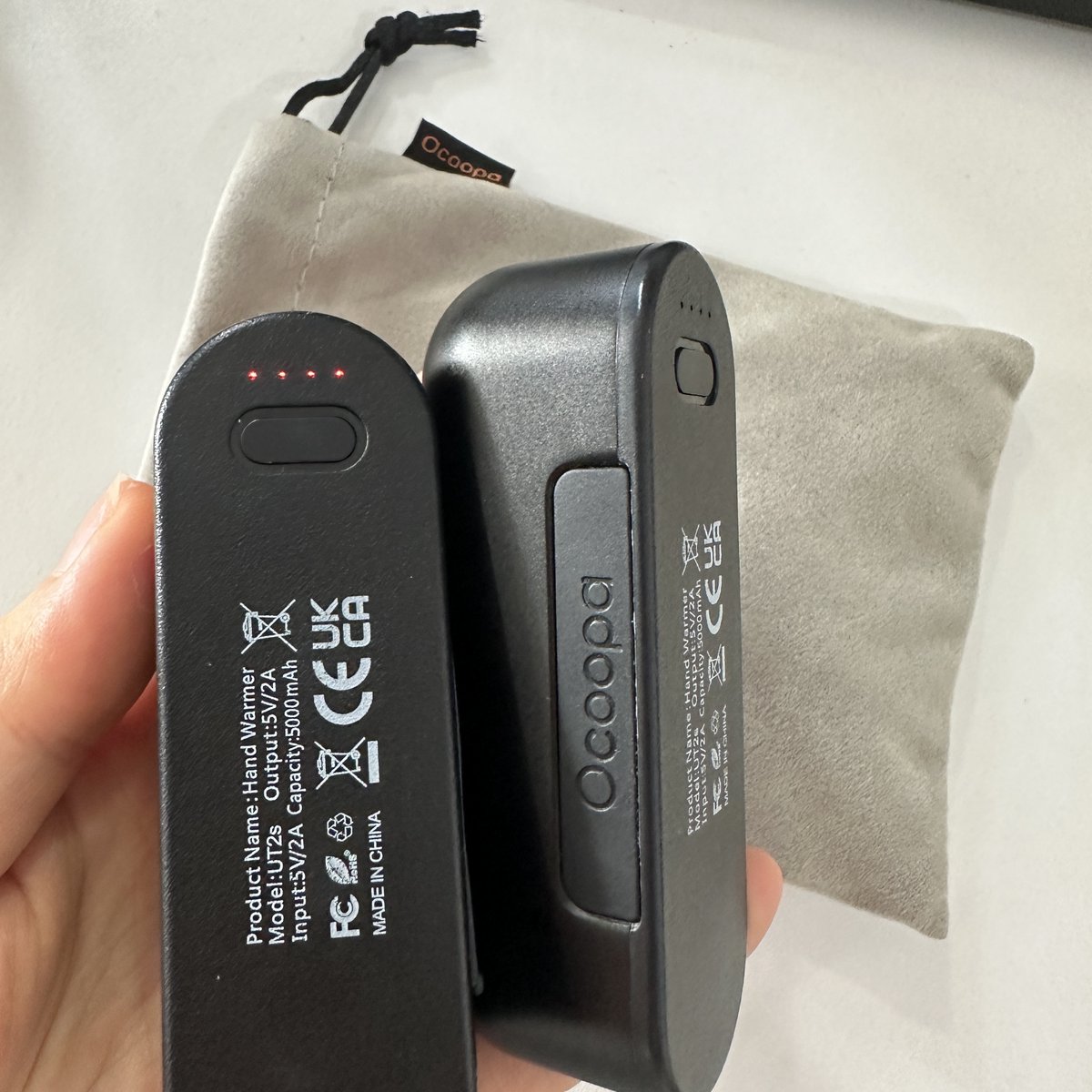 opheliaivi's tweet photo. The #OCOOPA UT2s was one of the #bestoutdoorproducts I received last year, providing warmth throughout my winter. These #rechargeablehandwarmers can be separated into two smaller hand warmers for both two hands. Keeping the hands' warm #outdoors. Recommend to you! https://t.co/fXPGVqNRco