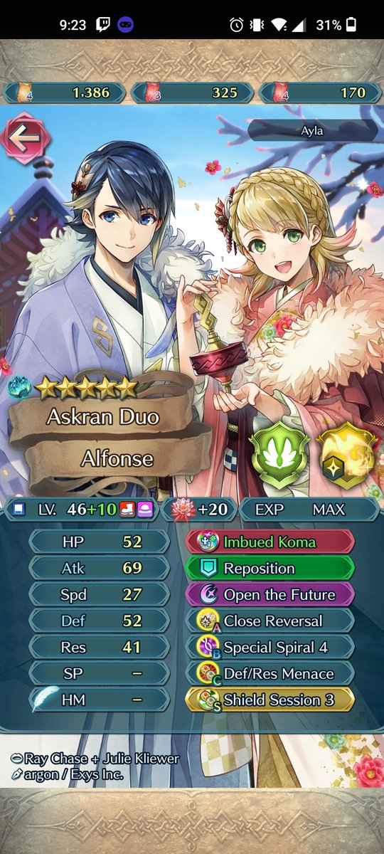 Zalezagoon's tweet photo. @ThatGamerAyla64 I already have this exact build on mine but I'm so tempted to buy a token for the merge anyway 😭 https://t.co/laRBtx4D0k