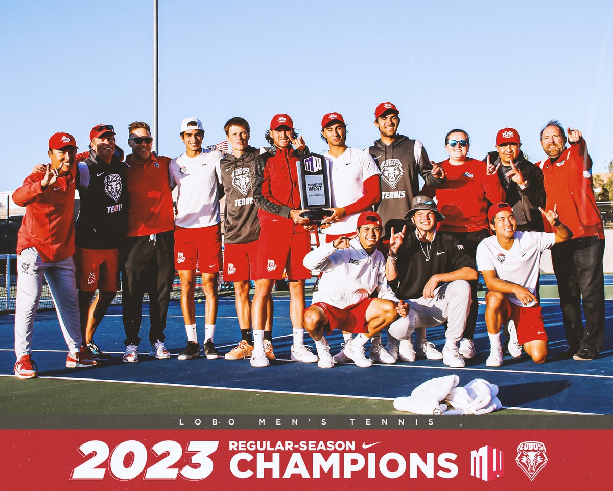 We win it 4-1 over SDSU and claim the outright Mountain West regular season title!!! #GoLobos
