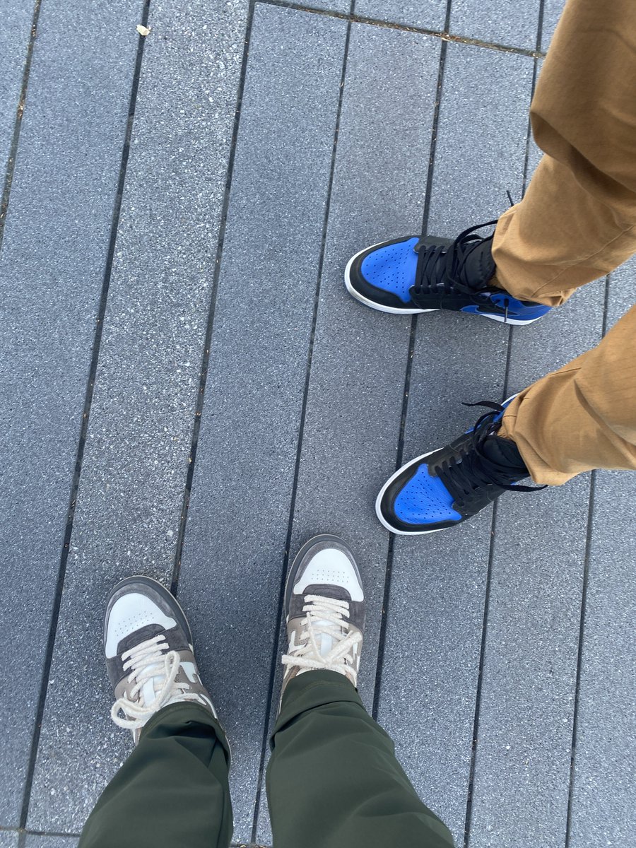 yuwees_bodega's tweet image. Fellow sneaker head @TheRealProps out stunting.