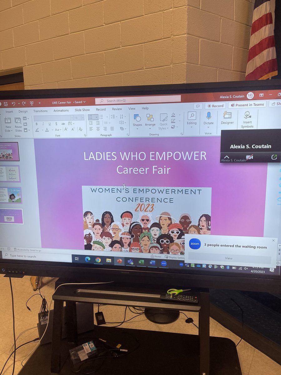 AlexiaCoutain's tweet photo. From Lawyer, to Fashion designers, artists, therapist, ASL teacher, health and wellness specialist. The girls learned that they can be anything they want to be if they work hard and believe! @FFES_PWCS @PWCSNews 💕 https://t.co/nBJYTMrt9b