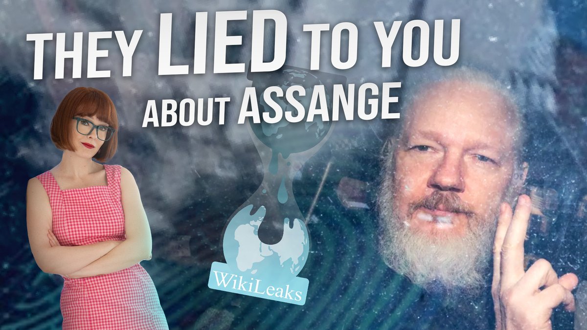 naomibrockwell's tweet photo. There's a complex web of misinformation surrounding Assange intended to smear him, because of what he revealed to the world.

This is one of the most important precedent-setting cases for freedom of speech of our generation.

📺 https://t.co/6AizaCPbYf
https://t.co/6XKLQC2JmL https://t.co/6oy6ZFjEHQ