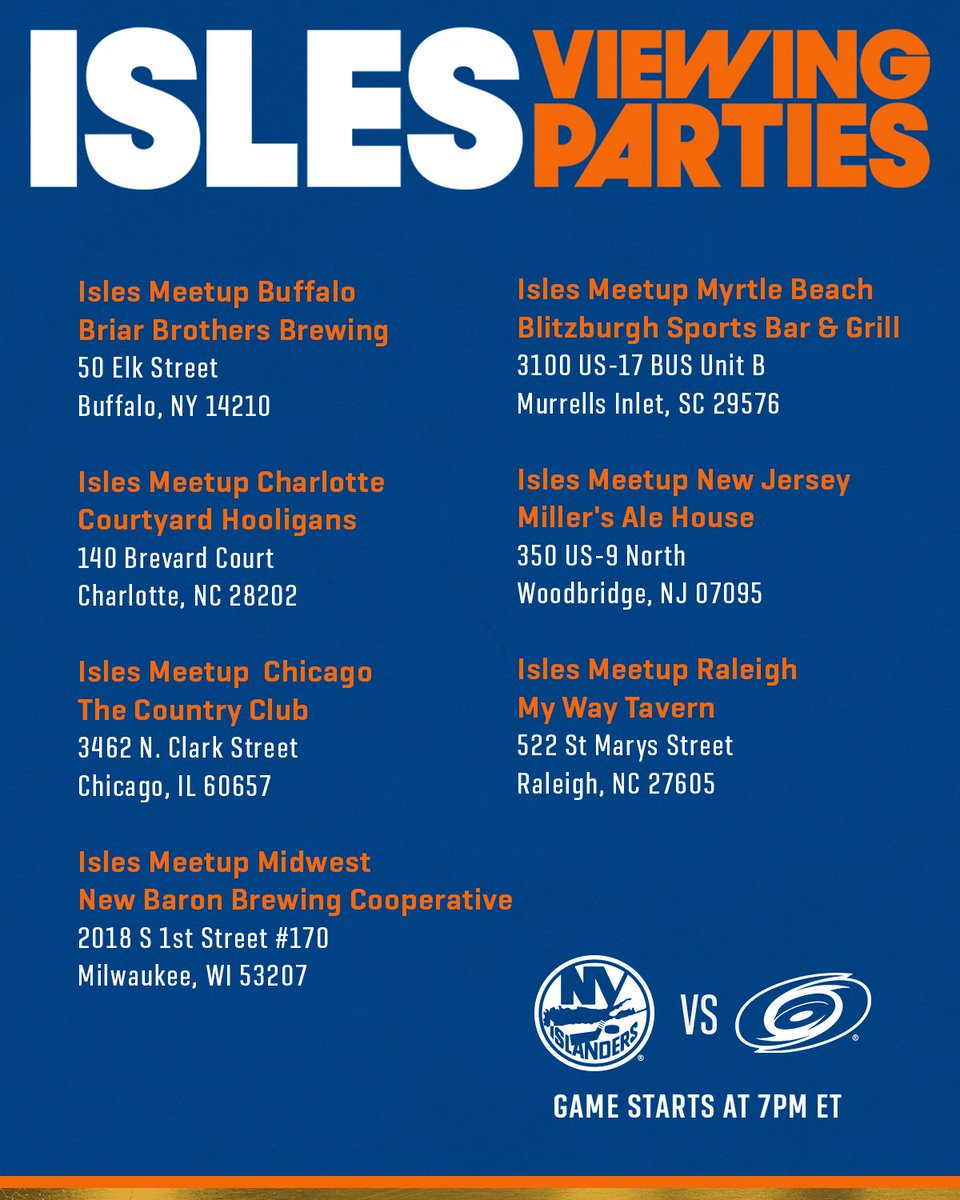 New York Islanders tweet media