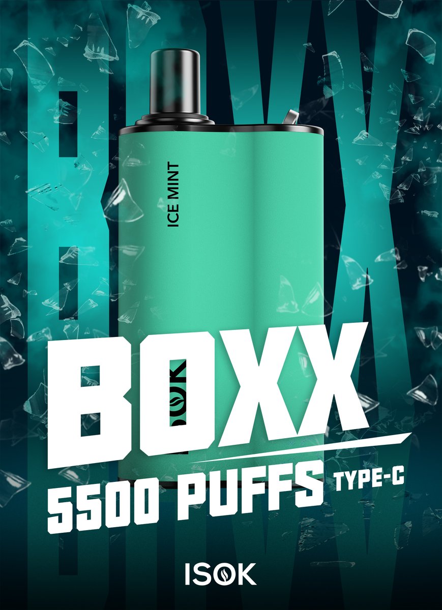 Better Taste
Disposable Vape Box 5500puffs Ecigarette 
ISOK BOXX

Welcome to try!

#ecig #smoke #vapepics #vape #vaping #5000puff #vapor #vapelife #vapers #vapesociety #vapedubai #isok #vaporizer #vaperussia 
#vapetricks #vapelove #shisha #vapelyfe #vapeshop #vapewholesale