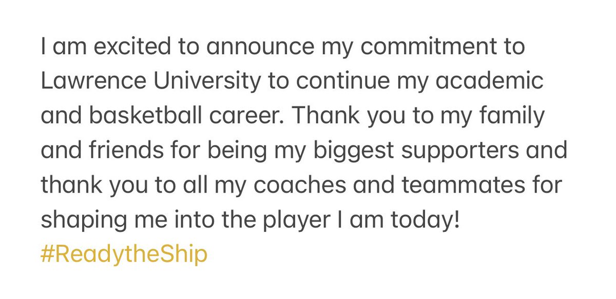 <a href="/LUVikingsWBB/">Lawrence Women’s Basketball</a> 
#committed 💙🤍