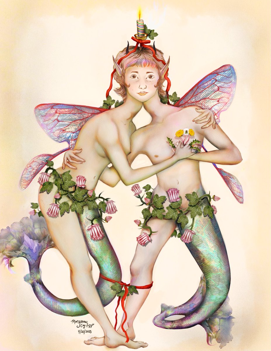 TozzoCoy's tweet photo. “Make a wish! Well… Actually, I don’t grant wishes… But~ I promise to try my best!”

#digitalart #420day #fairy #Folklore #originalcharacter #originalart #DnDcharacter #FaerieCourt #DigitalArtist #digitalpainting #sketchbook #fanart #surreal #witchcraft https://t.co/ITviovp02i