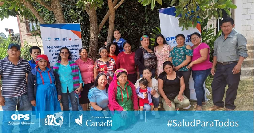 OPSOMS_Honduras's tweet photo. Concluye con éxito el #dialogodesaberes, en la región de Intibucá, donde lideres y lideresas, fueron capacitados en los temas relacionados a la #SaludSexual, #SaludReproductiva y #DerechosSexuales, a fin de poder trabajar con los adolescentes y jóvenes. 🇨🇦 #SaludParaTodos https://t.co/HvuOW06f7x