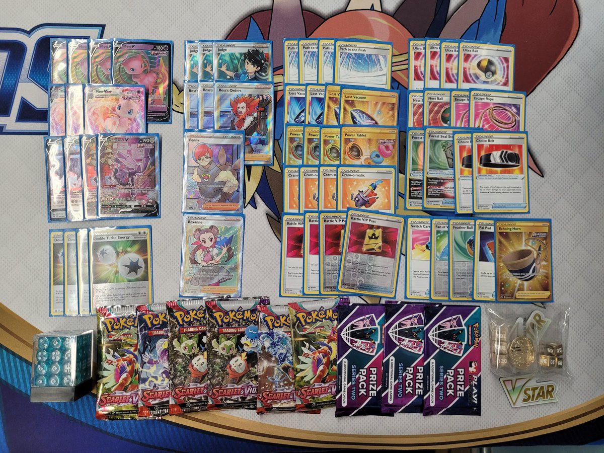 CocoJobro's tweet photo. WON MY 2ND POKEMON LEAGUE CHALLENGE!!! YAHOO!!! 30+ CP! Back-to-Back Wins never felt so good! ❤️
This list really feels solid and so happy about the amount of practice against each unique match up paying off! 🤓 GGs to my opponents!😀
#TMSwin #ThankGodForGoodDraws #HappyMewYear https://t.co/oZvCPw6MSW