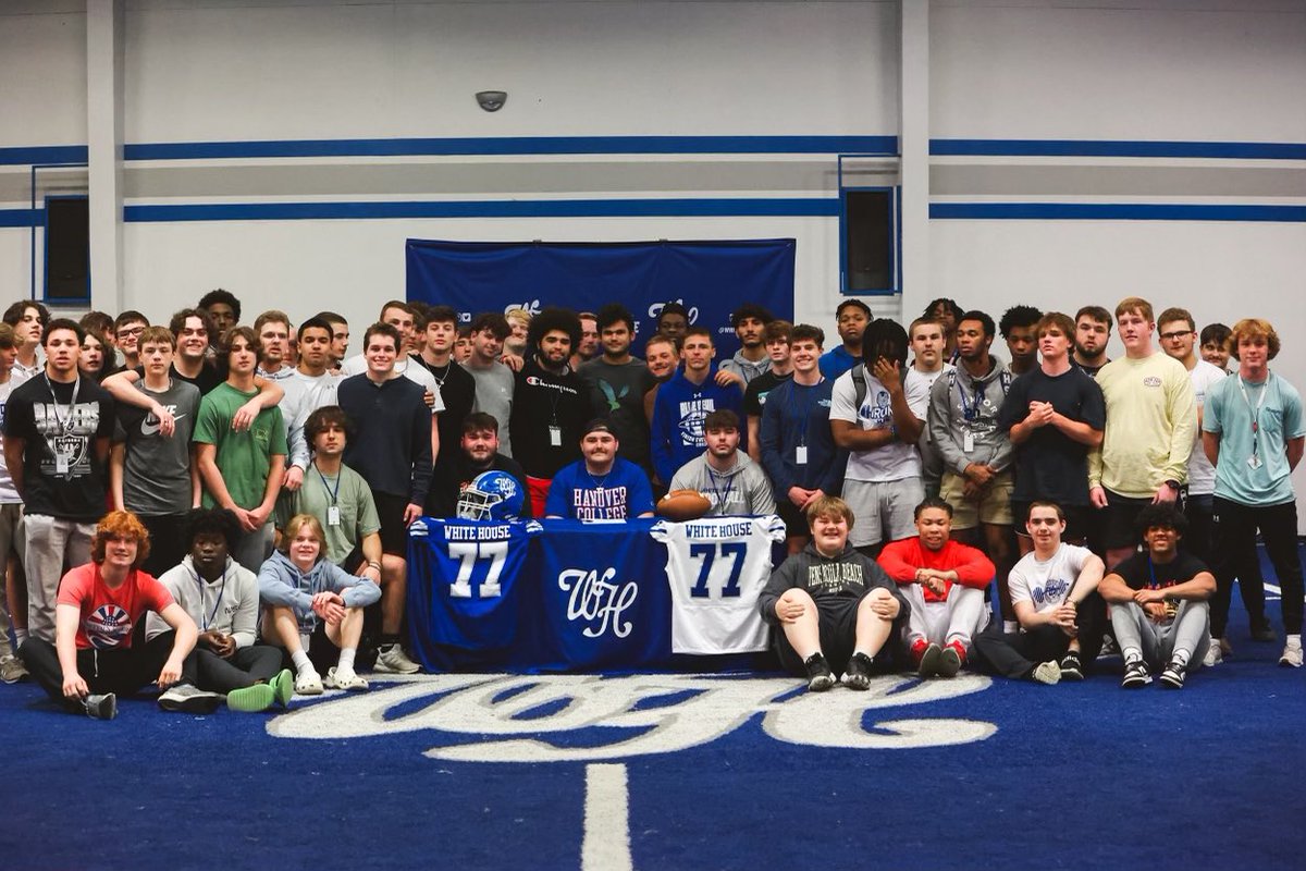 RileyEaton77's tweet photo. Thank you @whBDPFootball for the love Friday! I can’t thank you enough - for your guidance and memories over the last four years. 

Next stop: ‼️@HanoverFTBL 🔴⚪️🔵Can’t wait to get to work 💪 @MTHEO12 @CoachSmith53_ @DLCoach_Danford @ChaseBurton02 https://t.co/tskmwP7wkE