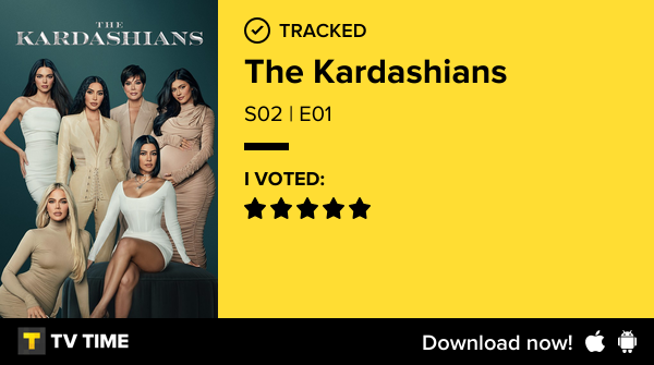 Jazzca's tweet photo. I've just watched episode S02 | E01 of The Kardashians! https://t.co/JkJuqPbM0t #tvtime https://t.co/lW9nyj6Iav