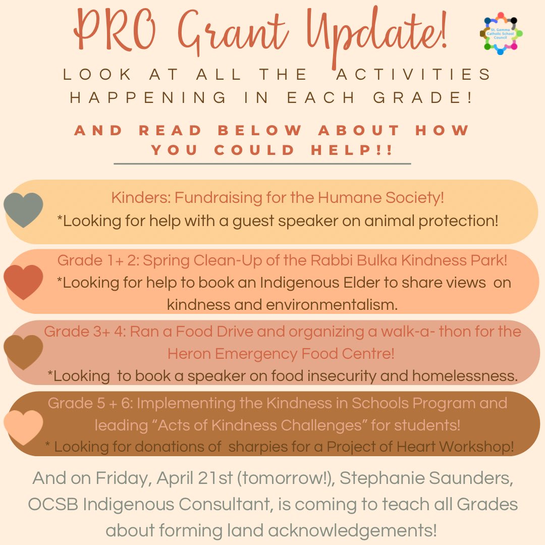 St. Gemma Catholic School Council tweet media