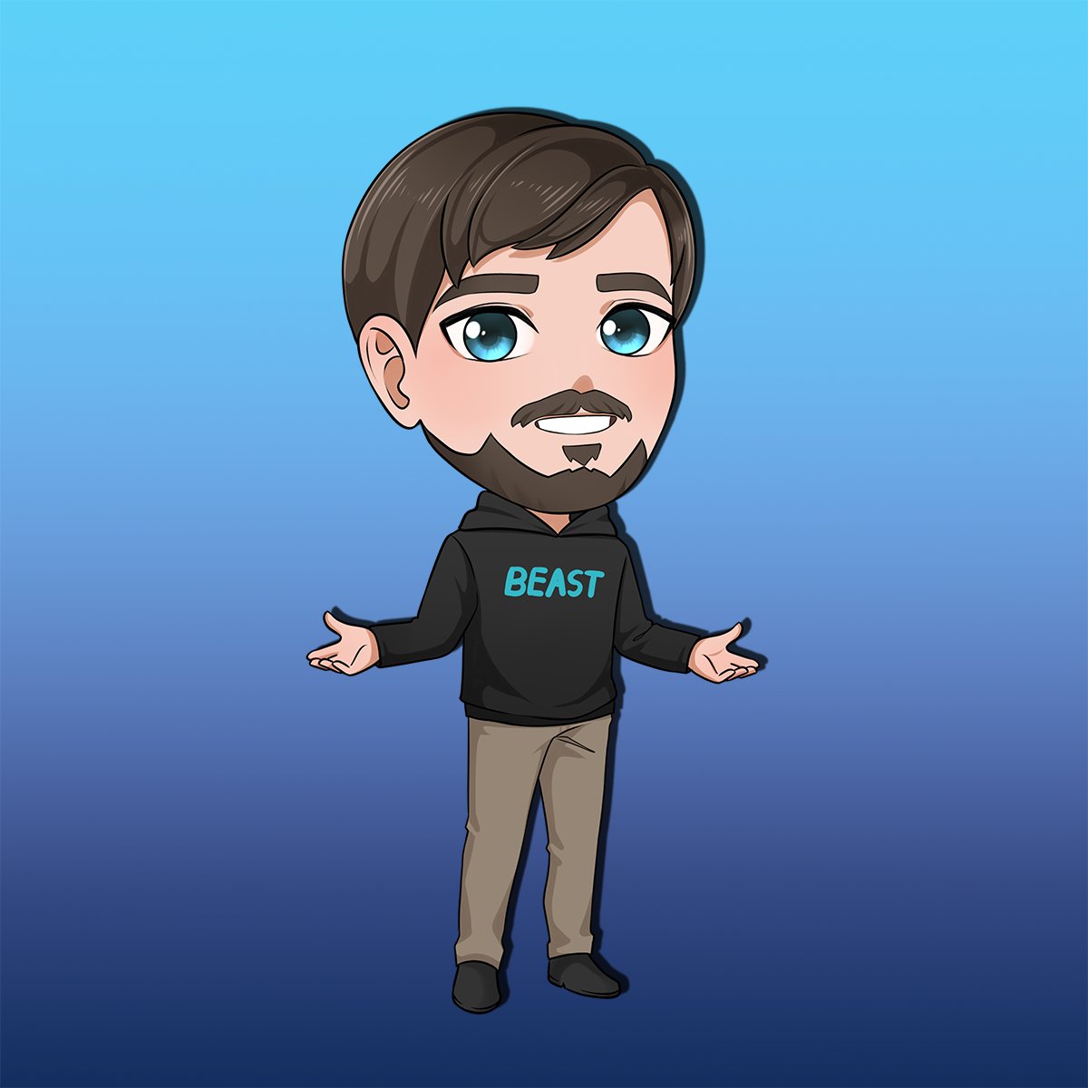 We included <a href="/MrBeast/">MrBeast</a> in our collection because he is doing so much for humanity.  We admire his commitment for doing good and doing what he believes in. Thanks for being a good human! 
Mint is live
cryptopops.app

#nfts #nftdrop #mrbeast #NFTartist #NFTcollectibles