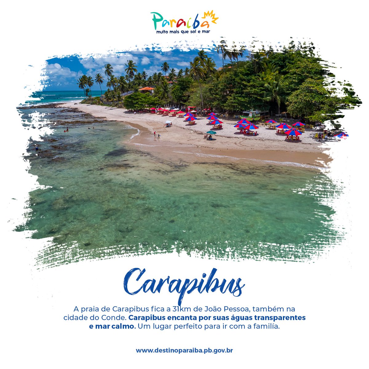 ParaibaDestino's tweet photo. Feriadão batendo na porta!
E nossa dica é descobrir o litoral sul da Paraíba. 🏖
Escolhe seu destino e vem simbora!
Fotos @marco_pimentel
#destinoparaiba #nordeste #paraiba #beach #praia #litoral #jacuma #carapibus #coqueirinho #tabatinga #tambaba #amoviajar https://t.co/DIyGQt5K09