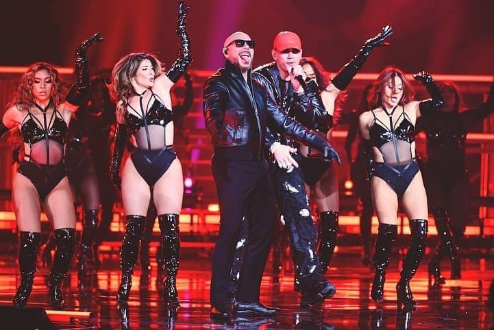 305_world_media's tweet photo. 📸 @Pitbull, @omarcourtz and @LilJon performing at @LatinAMAs tonight (April 20, 2023) #MrWorldwide #Pitbull #LatinAMAs https://t.co/BmpO16ugX4
