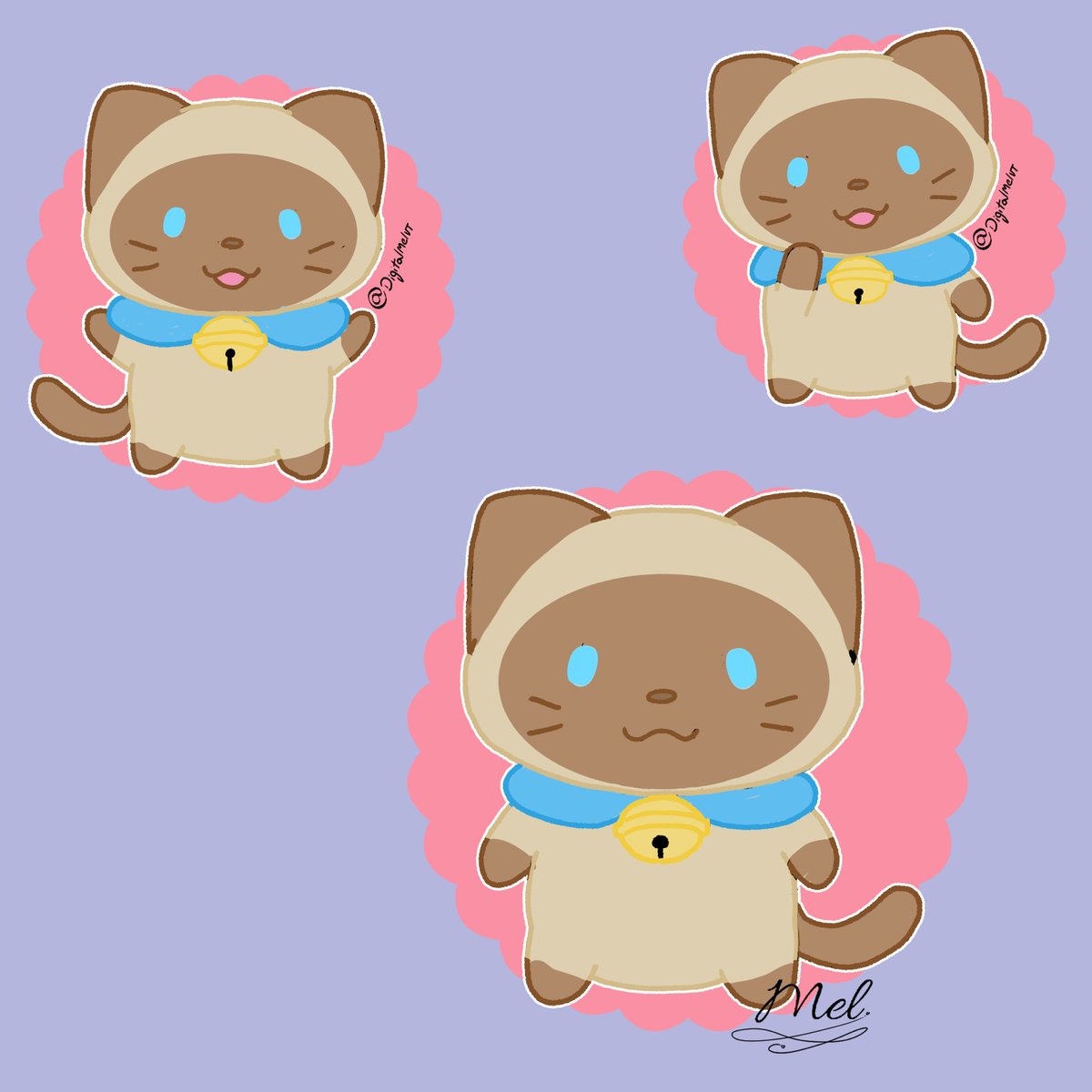 me aburri asi que me puse a dibujar este miche estilo sanrio uwu <3