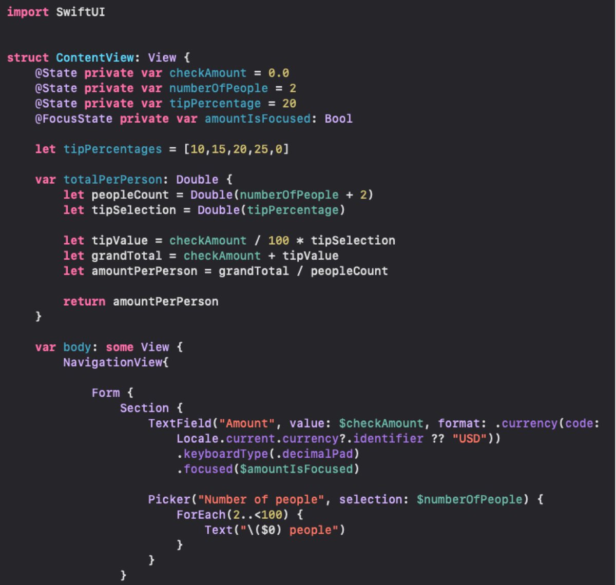 Abs14Bailey's tweet photo. 🎉 I just finished Day 17 of the #100DaysOfSwiftUI at https://t.co/6271dK6lLu via @twostraws 

Why am I getting this error?
- Type 'ContentView_Previews' does not conform to protocol 'PreviewProvider' https://t.co/4Cvo2aQF4G