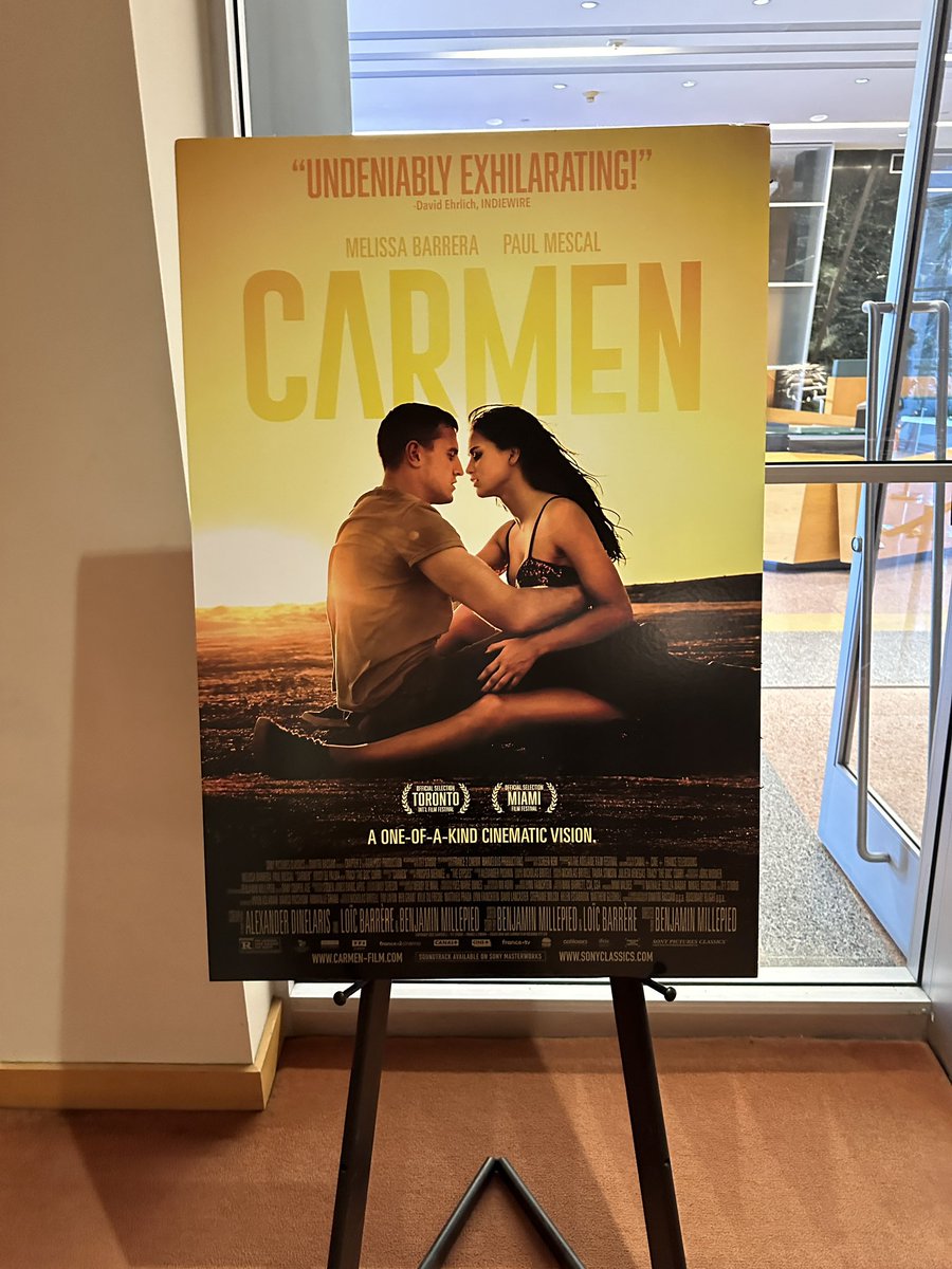 I’m ready for CARMEN #carmen #melissabarrera #paulmescal #sonypicturesclassics #carmenmovie