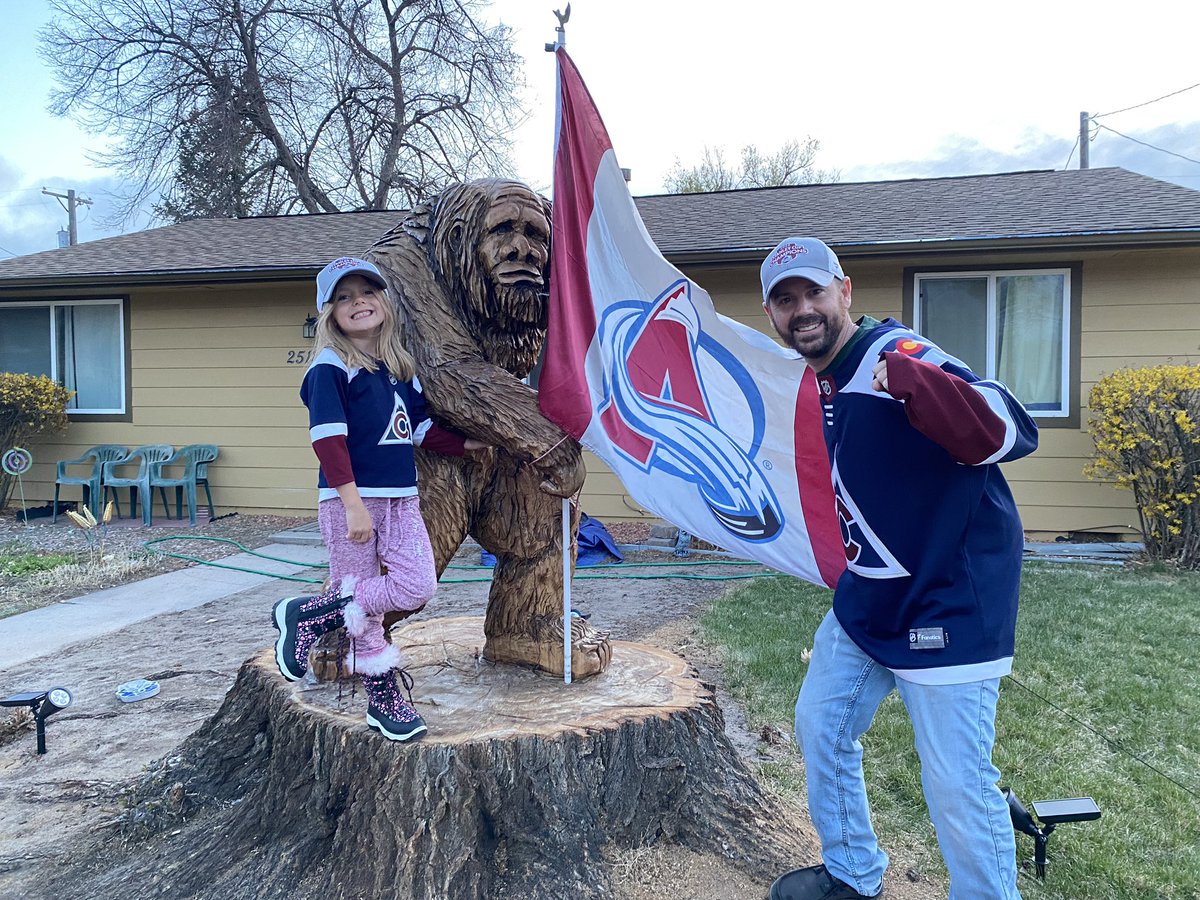 Ready for game 2 with the @avalanche #OneWayOurWay #GoAVs