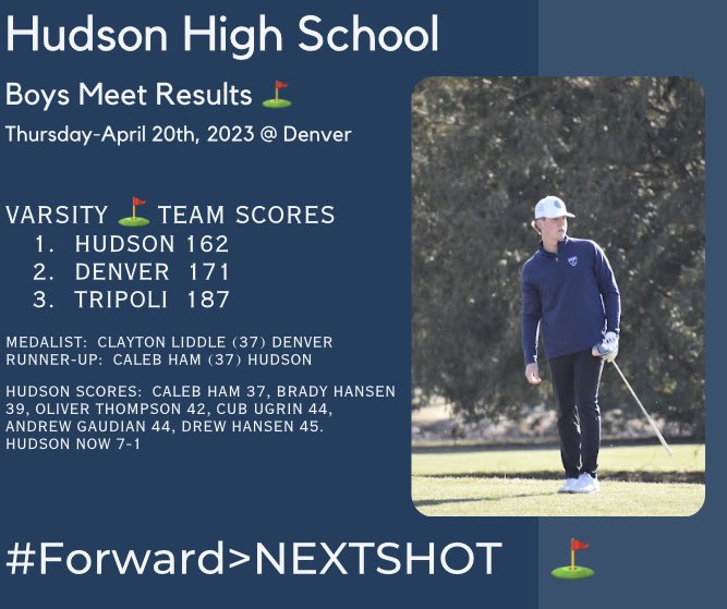 Hudson G/B Golf tweet media