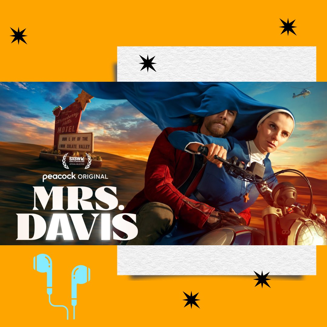 junejulymp3's tweet photo. Ready for this one? Mrs. Davis is streaming now on Peacock 🎧#musicclearance https://t.co/N7sH1iaPlN