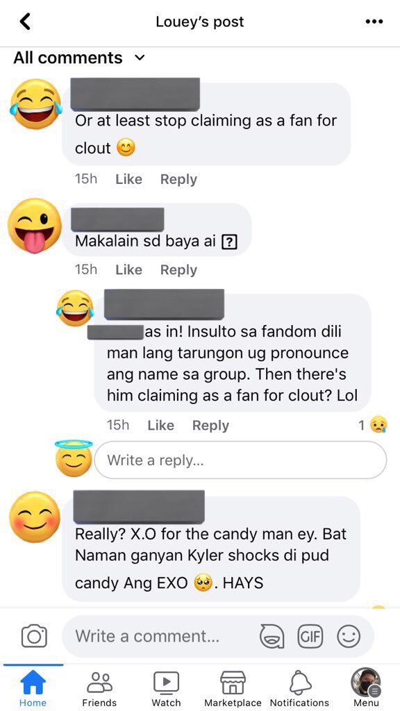 simplykyler_'s tweet photo. ang sakit naman nito one of my friends status about kyler i know that hindi niya bet si ky since dm days until now pero sana naman tumigil na siya . 😥
#HORI7ON #HORI7ON_KYLER
PS : pa translate naman kasi cebuano ang mga nag cocomment. https://t.co/58ZTzEsUy8