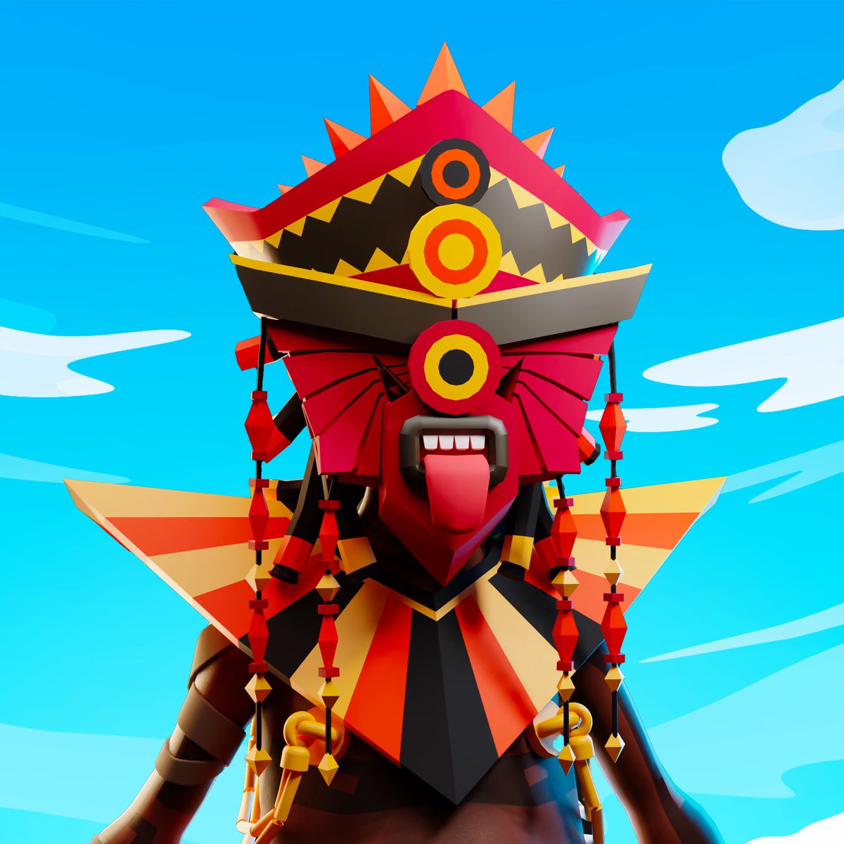 ZeeverseGame's tweet photo. Genesis Mask collection page got a lil' face lift 👹 

https://t.co/PjhAoC3xEp

Why? A new era for Masks is coming. With all brand-new shiny Staking things... ✨

Including (if you didn't know yet) a stackable WL for the Genesis Drop on Tuesday.

An in-depth memo coming soon 📝 https://t.co/gSiaS7xDEb