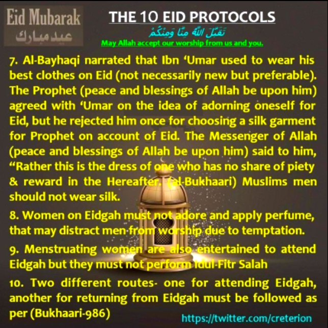 creterion's tweet photo. Let this Eid becomes a symbol of peace, love, &amp; unity among every #Muslim around the globe. May #Allah accept this #Ramadan from you &amp; us and shower his blessings, mercy, forgiveness, love &amp; His acquiescence for the whole Muslims alive and dead. Ameen
#EidMubarak  #eidulfitr2023 https://t.co/qb3Sj3lgZD