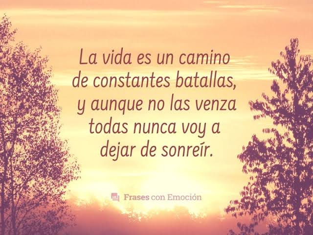 Motivosentuvida's tweet photo. La vida es un camino de constantes batallas . https://t.co/N4FyG29CYL