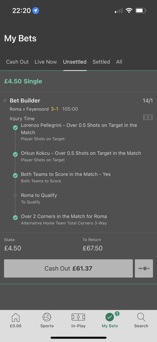 Sickboy202's tweet photo. @AndyRobsonTips Cash or no? https://t.co/f5yzQtybCw