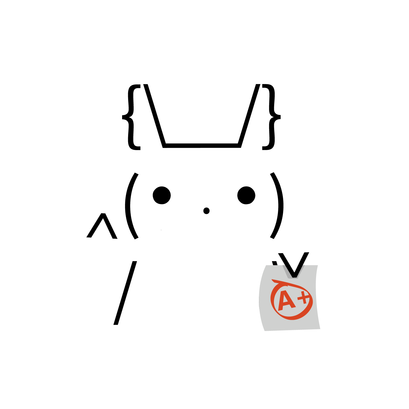 Simple Ascii Art Bunny
